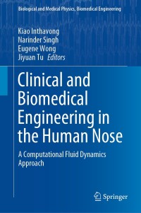 Cover image: Clinical and Biomedical Engineering in the Human Nose 1st edition 9789811567155