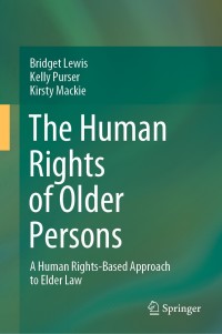 Cover image: The Human Rights of Older Persons 9789811567346