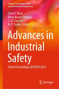 صورة الغلاف: Advances in Industrial Safety 1st edition 9789811568510