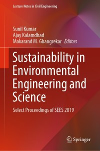 Imagen de portada: Sustainability in Environmental Engineering and Science 1st edition 9789811568862