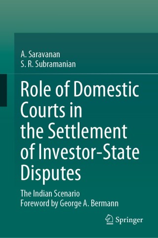 Cover image: Role of Domestic Courts in the Settlement of Investor-State Disputes 9789811570094
