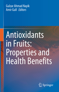 Imagen de portada: Antioxidants in Fruits: Properties and Health Benefits 1st edition 9789811572845