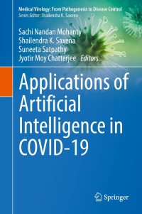 Cover image: Applications of Artificial Intelligence in COVID-19 9789811573163
