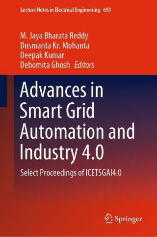 Cover image: Advances in Smart Grid Automation and Industry 4.0 9789811576744
