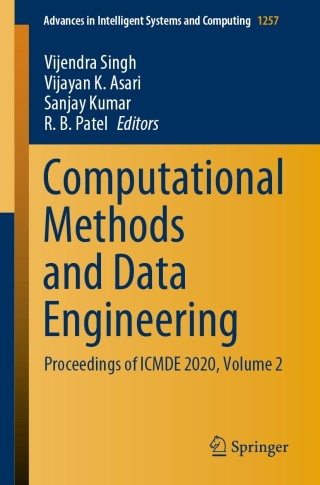 Cover image: Computational Methods and Data Engineering 1st edition 9789811579066