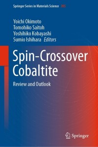 Cover image: Spin-Crossover Cobaltite 9789811579288
