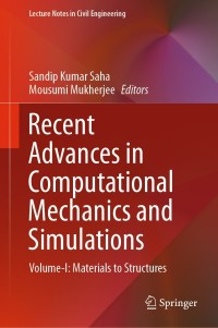 Cover image: Recent Advances in Computational Mechanics and Simulations 1st edition 9789811581373