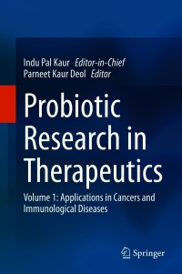 Cover image: Probiotic Research in Therapeutics 1st edition 9789811582134