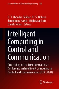 Imagen de portada: Intelligent Computing in Control and Communication 9789811584381