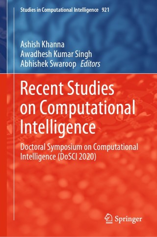 Cover image: Recent Studies on Computational Intelligence 1st edition 9789811584688