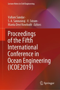 Imagen de portada: Proceedings of the Fifth International Conference in Ocean Engineering (ICOE2019) 1st edition 9789811585050