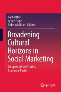 Cover image: Broadening Cultural Horizons in Social Marketing 1st edition 9789811585166