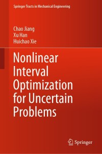 Imagen de portada: Nonlinear Interval Optimization for Uncertain Problems 9789811585456
