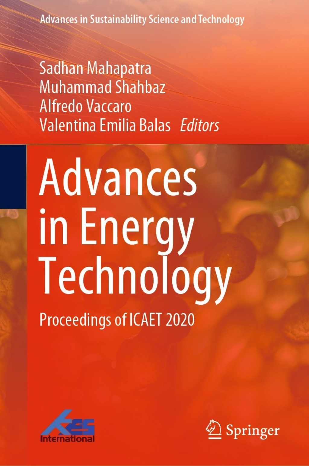 Advances in Energy Technology Proceedings of ICAET 2020 1st Edition