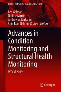 Cover image: Advances in Condition Monitoring and Structural Health Monitoring 9789811591983
