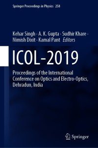 Cover image: ICOL-2019 9789811592584