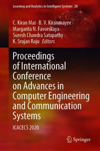 Titelbild: Proceedings of International Conference on Advances in Computer Engineering and Communication Systems 9789811592928