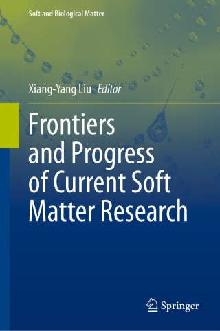 Cover image: Frontiers and Progress of Current Soft Matter Research 1st edition 9789811592966