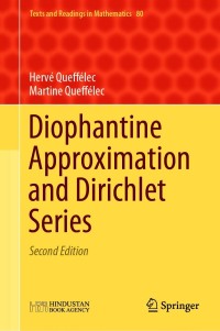 Imagen de portada: Diophantine Approximation and Dirichlet Series 2nd edition 9789811593505