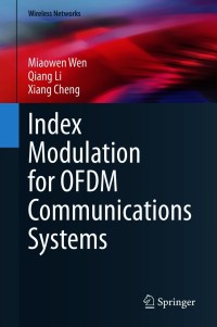 Imagen de portada: Index Modulation for OFDM Communications Systems 9789811594069