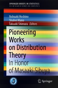 صورة الغلاف: Pioneering Works on Distribution Theory 9789811596629