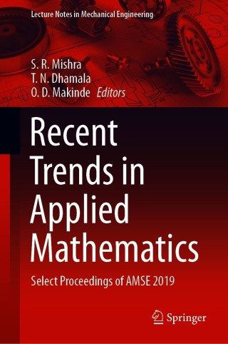 Immagine di copertina: Recent Trends in Applied Mathematics 9789811598166