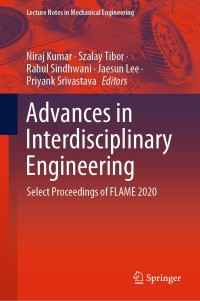 Imagen de portada: Advances in Interdisciplinary Engineering 9789811599552