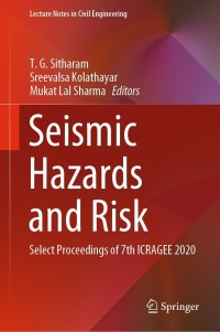 Imagen de portada: Seismic Hazards and Risk 9789811599750