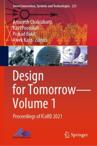 Imagen de portada: Design for Tomorrow—Volume 1 9789811600401