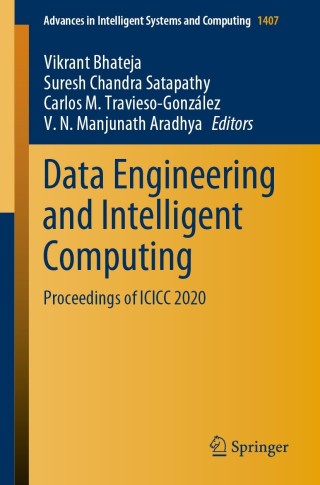 Cover image: Data Engineering and Intelligent Computing 9789811601705