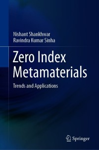 Imagen de portada: Zero Index Metamaterials 9789811601880