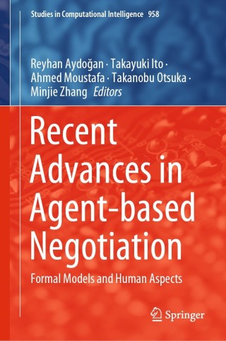 Titelbild: Recent Advances in Agent-based Negotiation 9789811604706