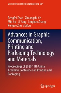 Cover image: Advances in Graphic Communication, Printing and Packaging Technology and Materials 9789811605024