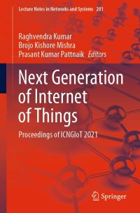 Cover image: Next Generation of Internet of Things 9789811606656