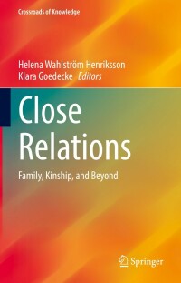Cover image: Close Relations 9789811607912