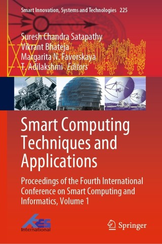 Cover image: Smart Computing Techniques and Applications 9789811608773