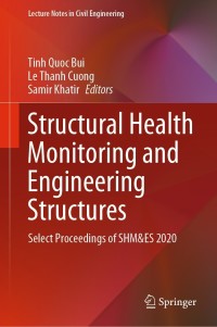صورة الغلاف: Structural Health Monitoring and Engineering Structures 9789811609442