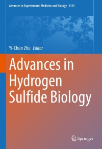 Cover image: Advances in Hydrogen Sulfide Biology 9789811609909