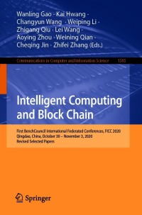 Cover image: Intelligent Computing and Block Chain 9789811611599