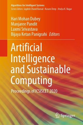 Cover image: Artificial Intelligence and Sustainable Computing 9789811612190