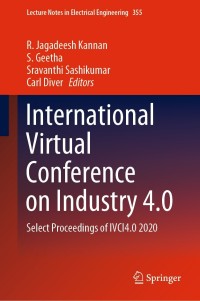 Cover image: International Virtual Conference on Industry 4.0 9789811612435