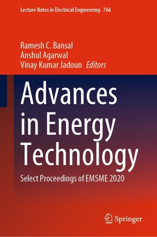 Immagine di copertina: Advances in Energy Technology 9789811614750