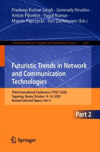 Imagen de portada: Futuristic Trends in Network and Communication Technologies 9789811614828