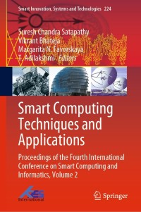 Cover image: Smart Computing Techniques and Applications 9789811615016