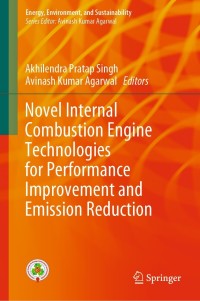 Omslagafbeelding: Novel Internal Combustion Engine Technologies for Performance Improvement and Emission Reduction 9789811615818