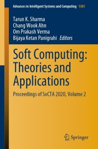 Imagen de portada: Soft Computing: Theories and Applications 9789811616952