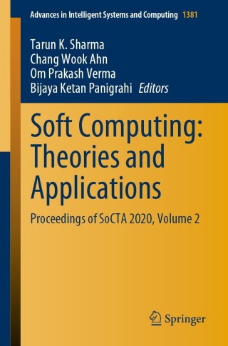 Immagine di copertina: Soft Computing: Theories and Applications 9789811616952