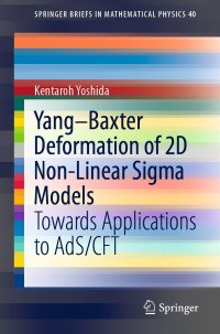 Imagen de portada: Yang–Baxter Deformation of 2D Non-Linear Sigma Models 9789811617027