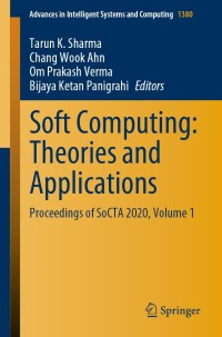 Cover image: Soft Computing: Theories and Applications 9789811617393