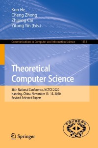 Cover image: Theoretical Computer Science 9789811618765